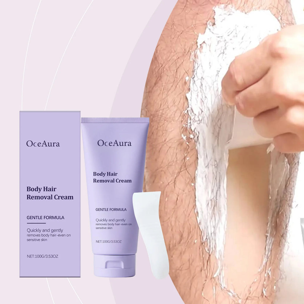 Painless Body Hair Removal Cream for Legs and Underarms