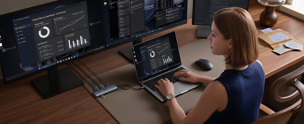 9-in-1 USB-C Docking Station with Dual 4K 60Hz HDMI Ports