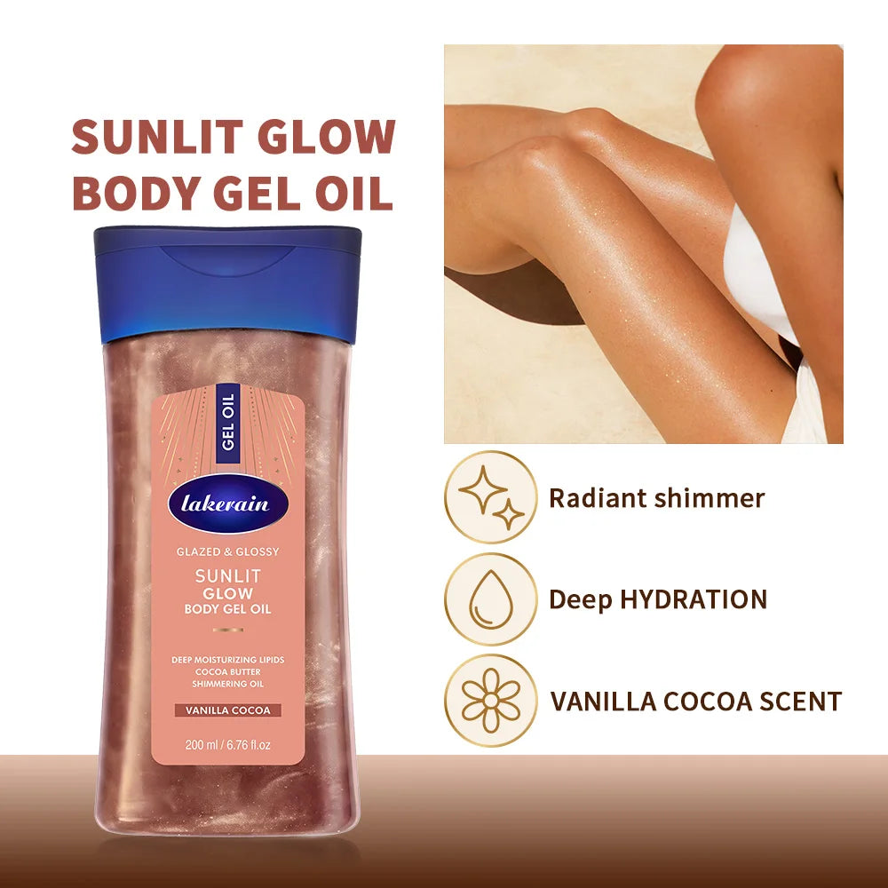 Sunlit Glow Hydrating Shimmer Body Gel Oil - 3