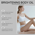 Turmeric Vitamin C Glow Body Oil for Brightening and Hydration