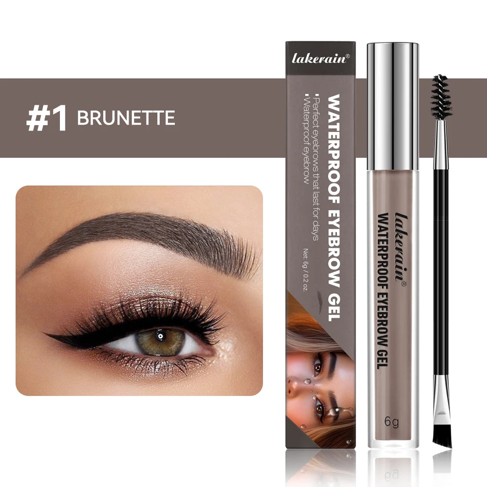 Waterproof Eyebrow Tint Gel for Long-Lasting Natural Brows - 18