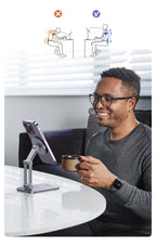 Adjustable Magnetic Aluminum Phone Stand for Desk
