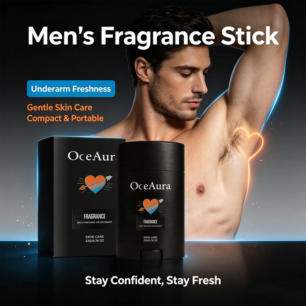 Long-Lasting Solid Deodorant Stick for Men