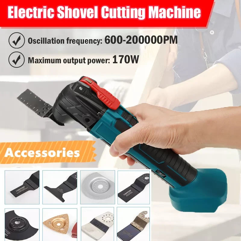 Cordless Oscillating Multi-Tool for Woodworking and Home DIY - 12
