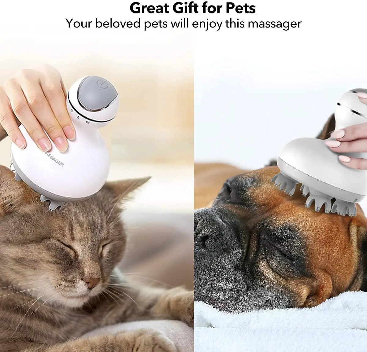 Electric Cordless Scalp and Body Massager