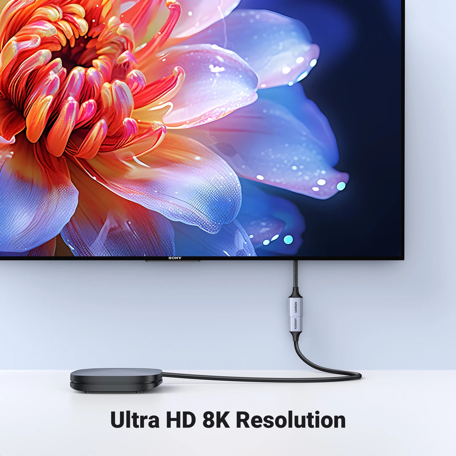 8K 60Hz HDMI Extension Cable for Monitors and Gaming Consoles - 5