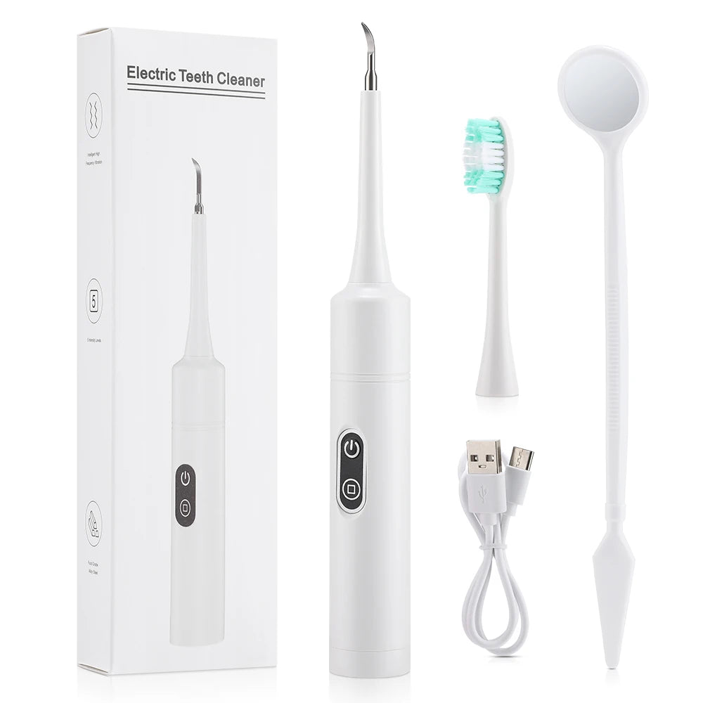 Electric Sonic Teeth Cleaner and Tartar Remover - 17
