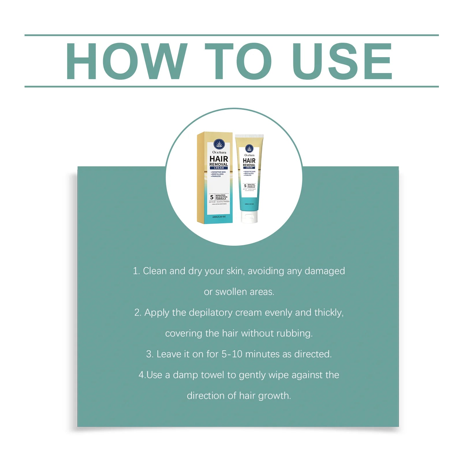 Painless Hair Removal Cream for Full Body - 12