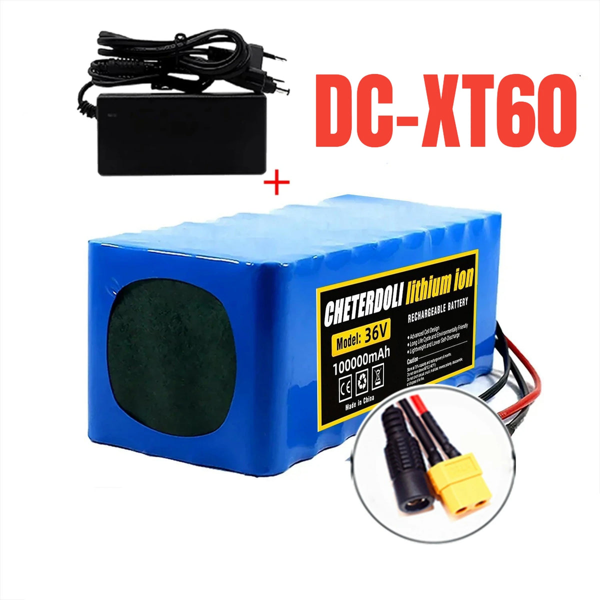 36V Lithium-Ion Electric Scooter Battery Pack 10S4P