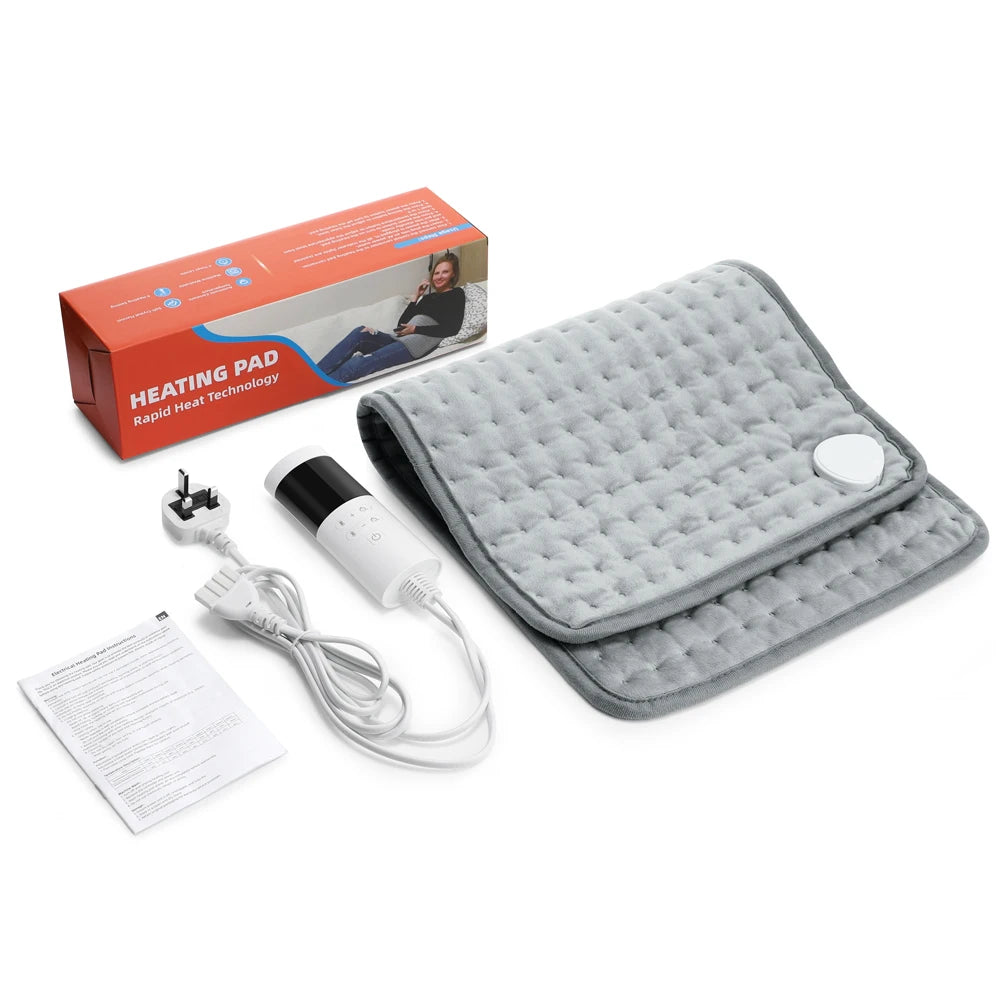 Electric Heating Pad for Muscle Pain Relief and Warmth