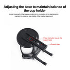 Car Air Vent Drink Cup Holder Plastic Water Bottle Rack Stand