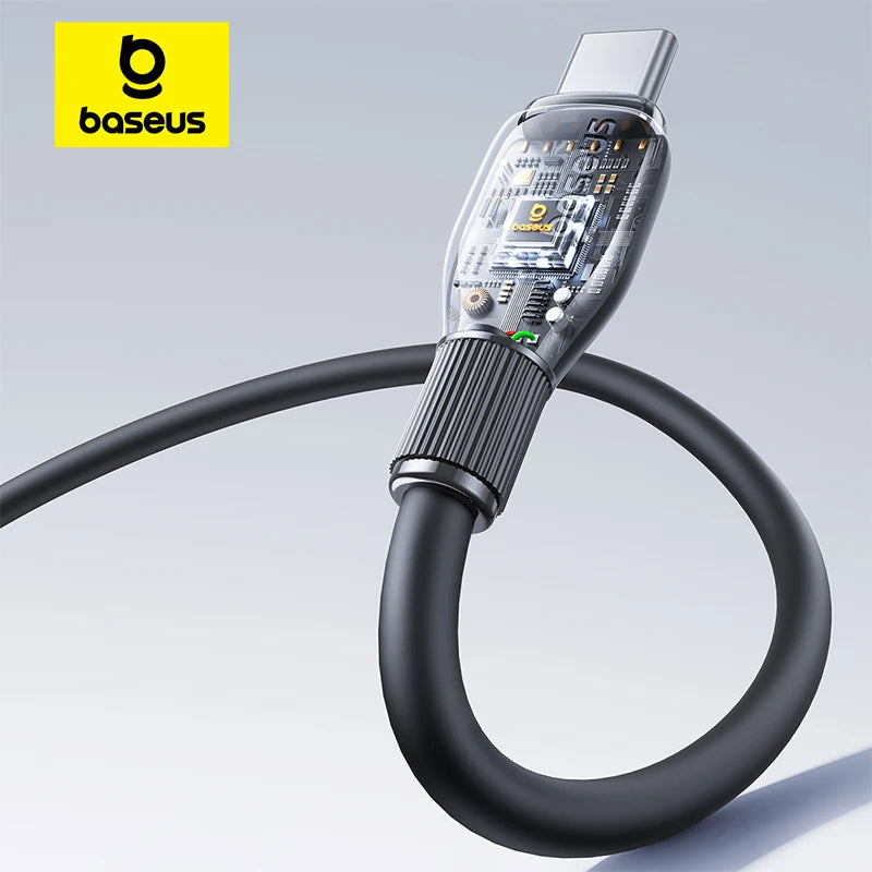 100W USB-C to USB-C PD Fast Charging Data Cable - 4
