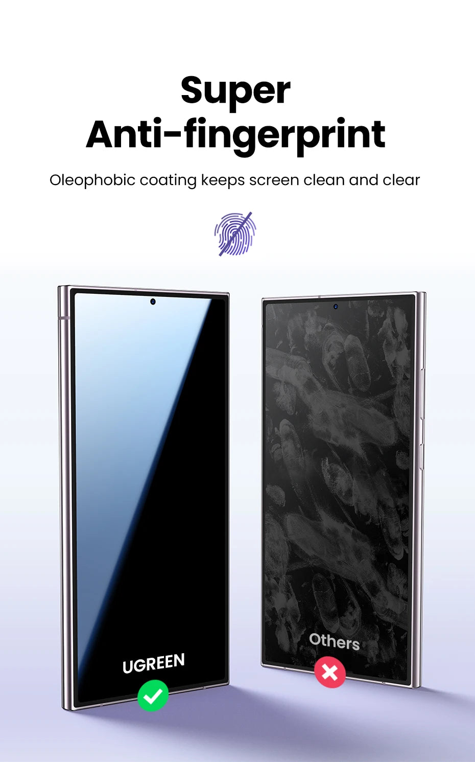 Tempered Glass Screen Protector for Samsung Galaxy S24 and S25 Ultra