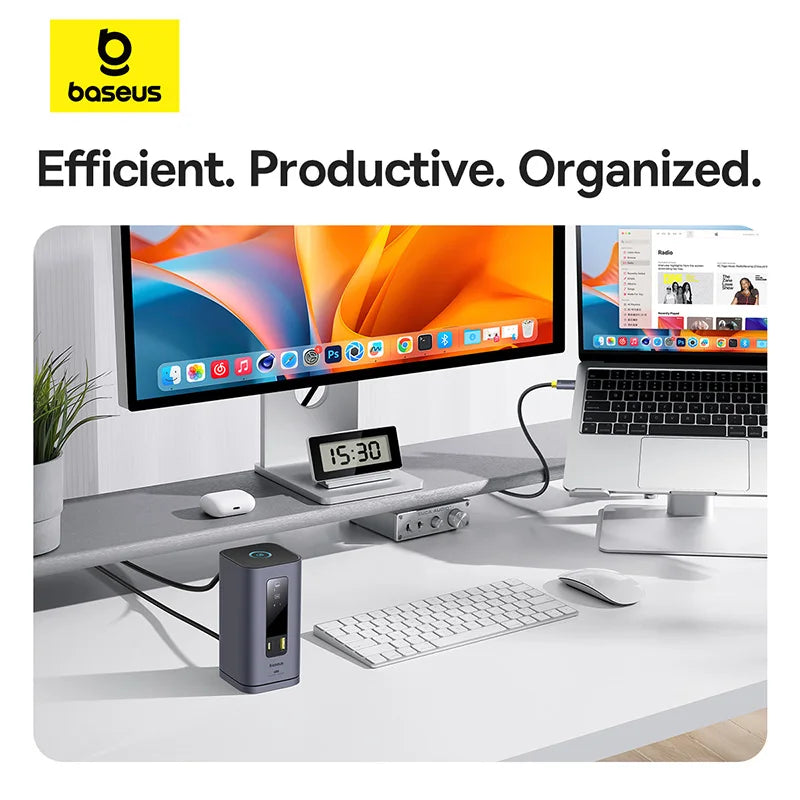 USB-C Triple Display Docking Station for Laptops