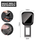 Car Seat Belt Buckle Extension Clip Metal Socket Plug Extender