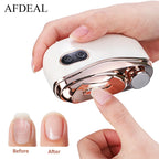 Electric Automatic Nail Trimmer and Polisher for Family