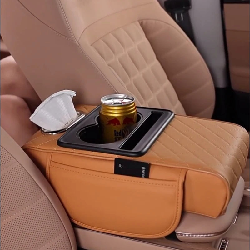 Universal Car Center Console Organizer and Armrest Cushion