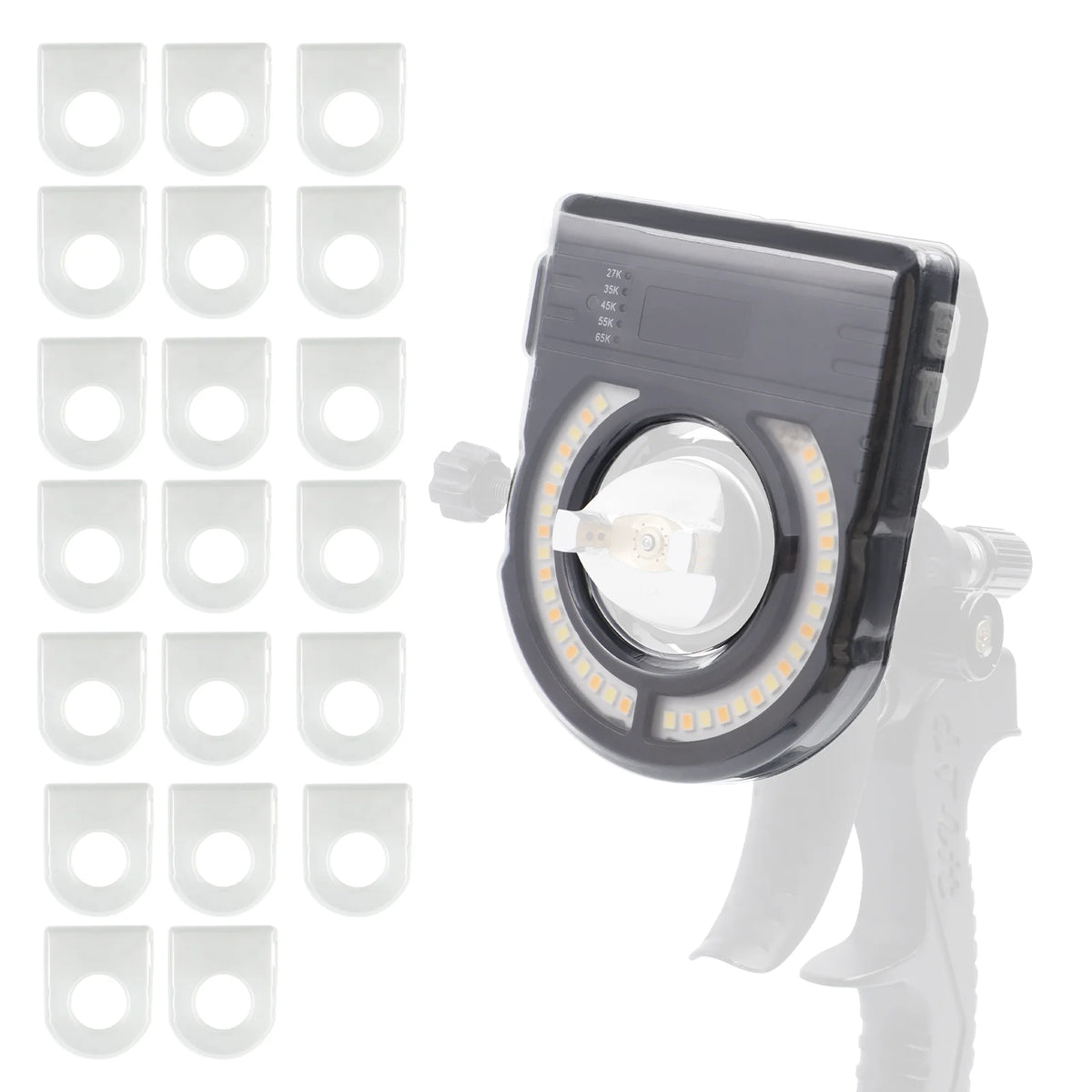Protective Lens Covers for Spray Paint Gun Fill Lights