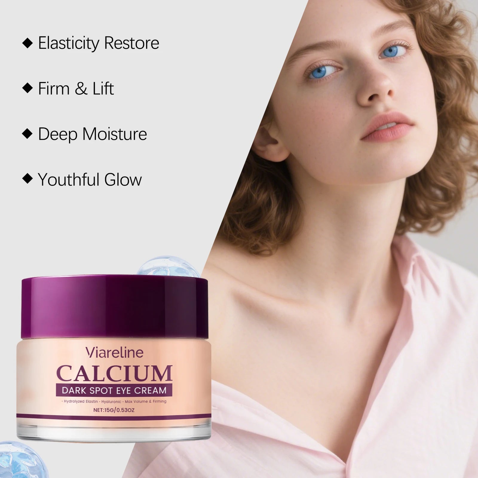 Calcium Firming Eye Cream for Dark Circles and Fine Lines - 11