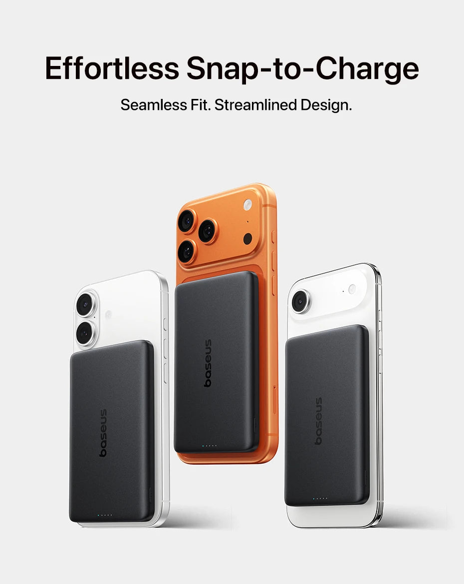 10000mAh Magnetic Wireless Power Bank 45W Fast Charging