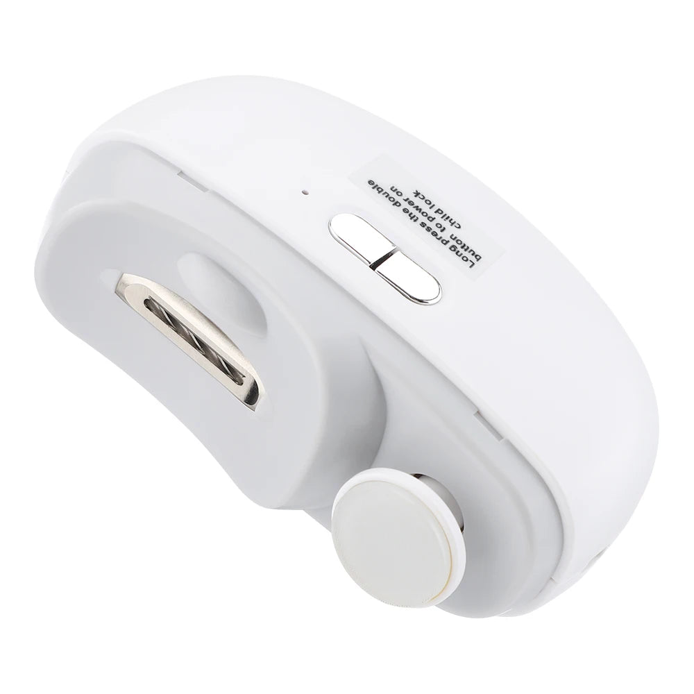 Electric Automatic Nail Clipper and Trimmer with Built-in Light