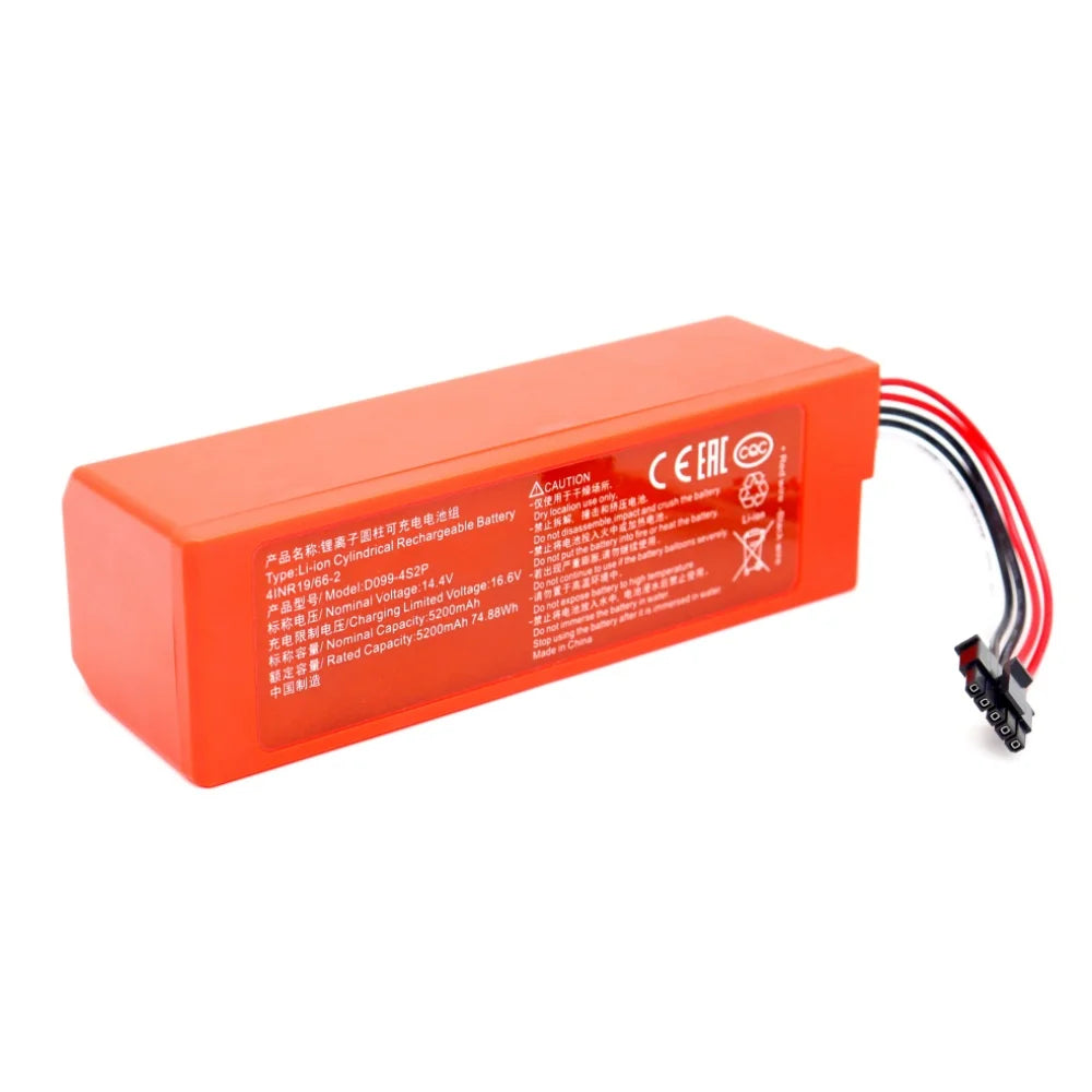5200mAh Replacement Battery for Xiaomi Robot Vacuum Mop - 3