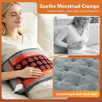 Natural Jade Stone Electric Heating Pad with 9 Heat Levels