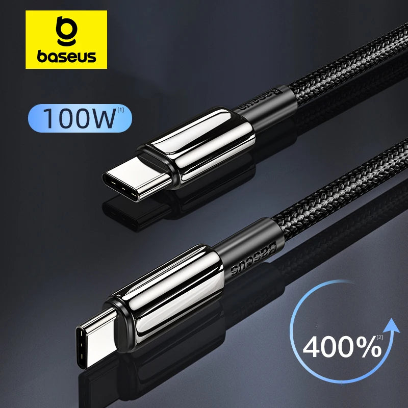 100W USB-C to USB-C Fast Charging Cable