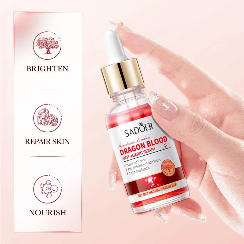 Dragon Blood Anti-Aging Face Serum for Skin Firming and Smoothing - 4