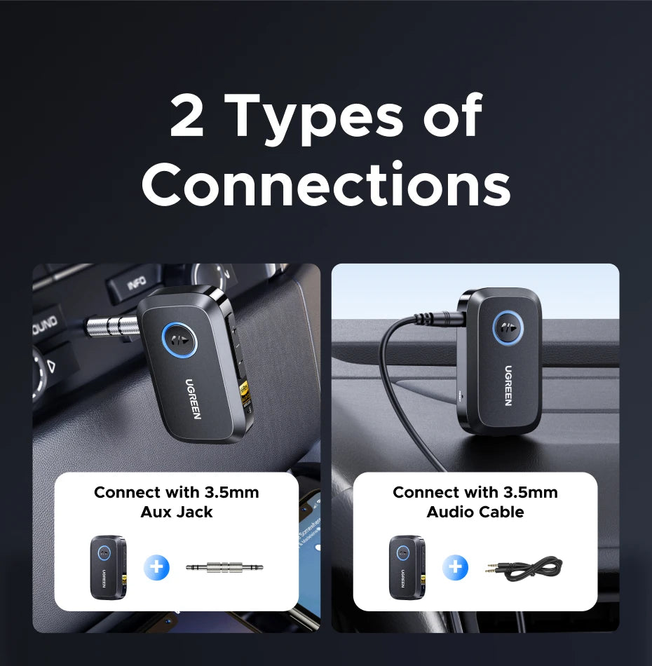 Wireless Bluetooth 5.3 Audio Receiver with Hi-Res LDAC for Speakers - 19