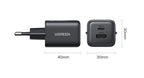 20W GaN Dual-Port USB-C and USB-A Fast Wall Charger