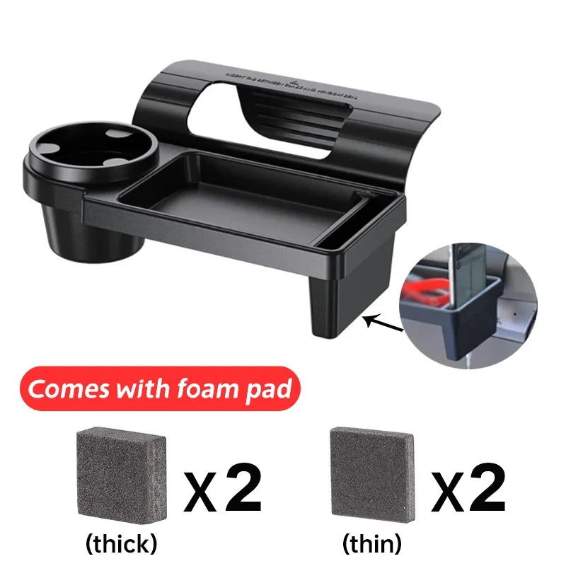 Car Window Hanging Cup Holder and Phone Organizer