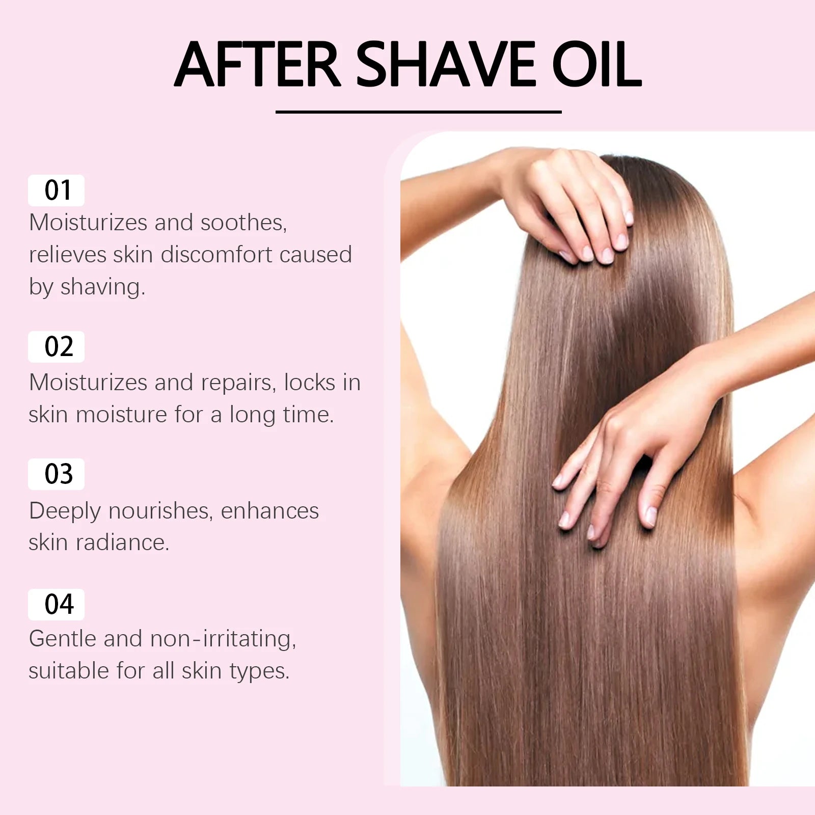 Soothing Strawberry After Shave Oil for Women - 10