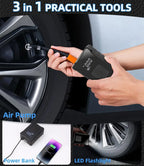 150PSI Portable Cordless Electric Tire Inflator Air Compressor Pump