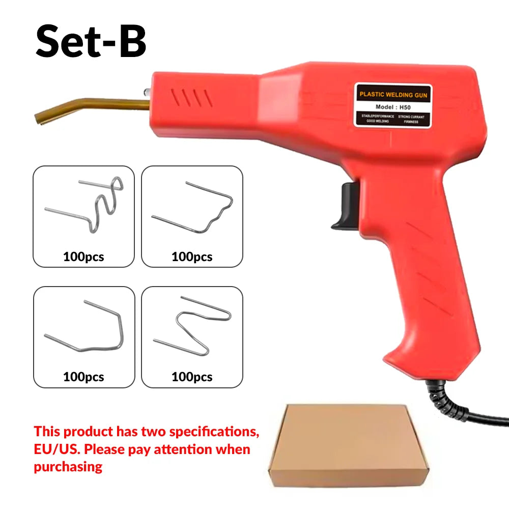 Hot Stapler Plastic Welding Repair Kit for Car Bumpers