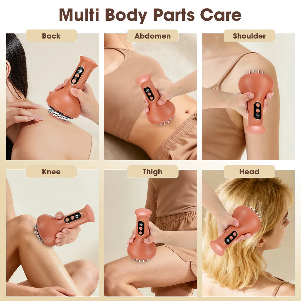 Electric Cordless Body Massage and Scraping Tool - 26
