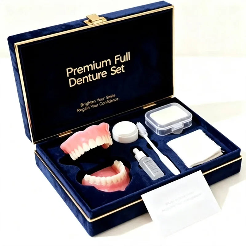 Cosmetic Denture Kit for Realistic Smile Restoration