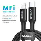 USB-C to Lightning PD 20W Fast Charging Cable for iPhone and iPad