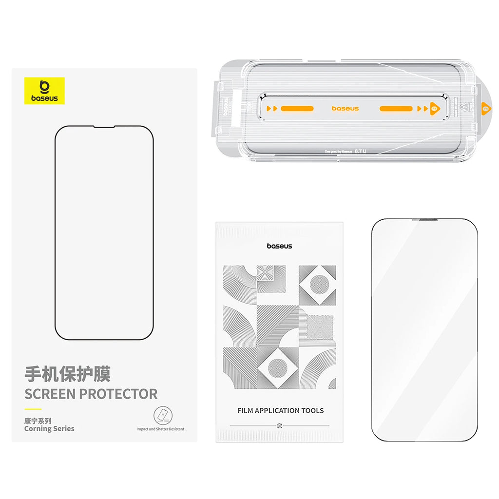 Corning Glass Screen Protector with Easy Auto-Installation Kit