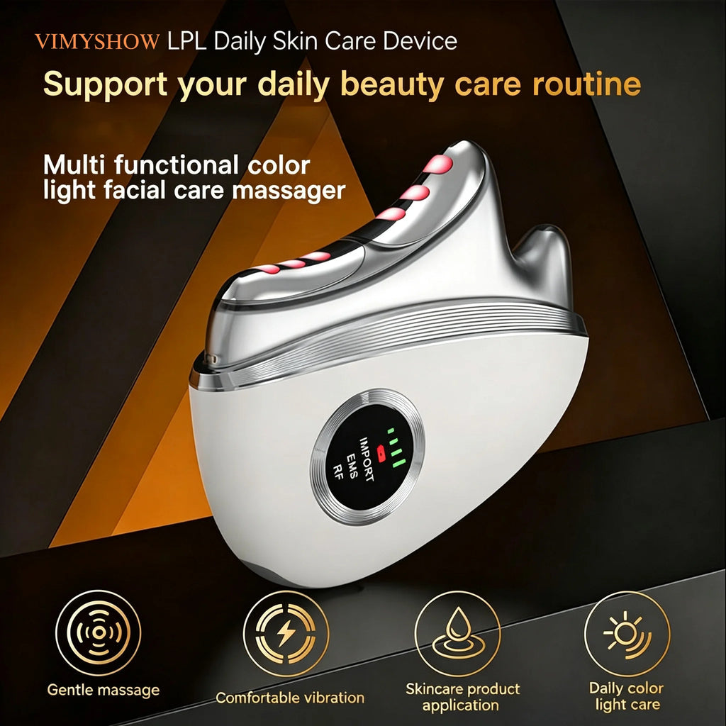 3-in-1 LED Facial and Neck Sculpting Massager
