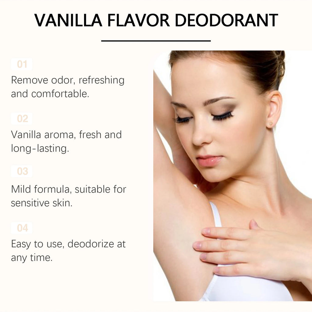 Vanilla Scented Underarm Deodorant Stick