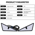 12V LED Devil Eye Atmosphere Lamps for Cars and Motorcycles