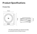 3-in-1 Foldable Magnetic Wireless Charging Station for Apple Devices