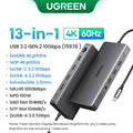 13-in-1 Triple Display USB-C Docking Station with 4K 60Hz HDMI