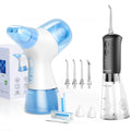 Portable Electric Nasal Irrigator and Water Flosser Combo