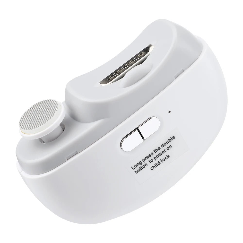 Automatic Electric Nail Clipper with Integrated Light