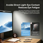 Adjustable LED Monitor Screen Hanging Light Bar