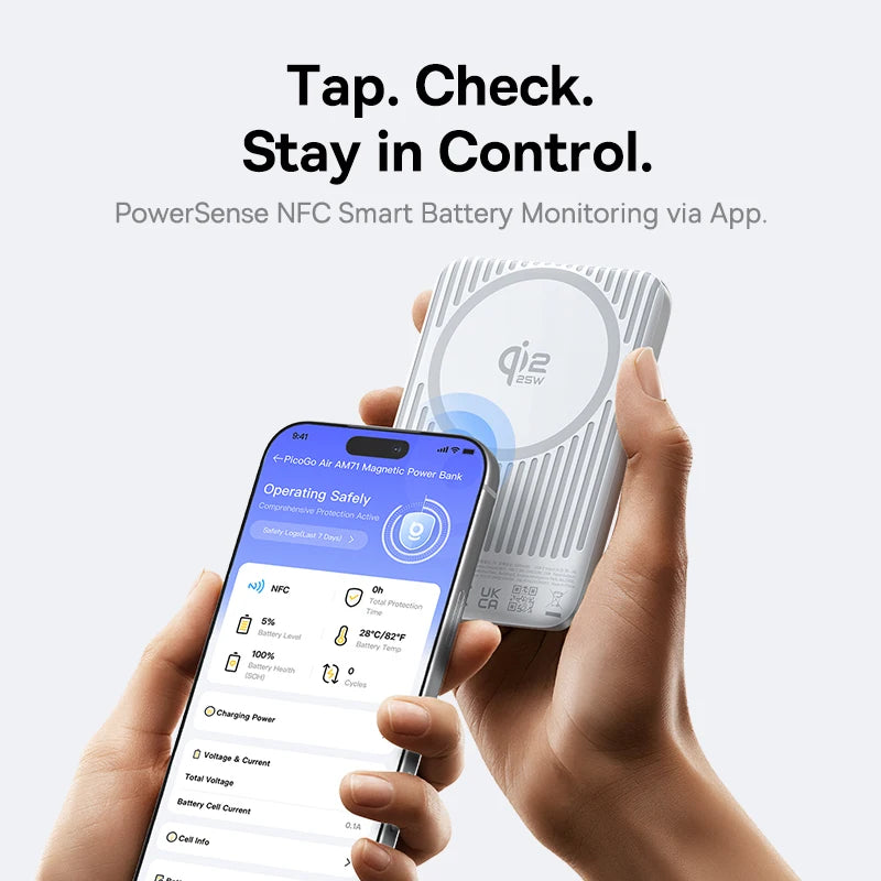 10000mAh Magnetic Wireless Power Bank with 30W Fast Charging - 2