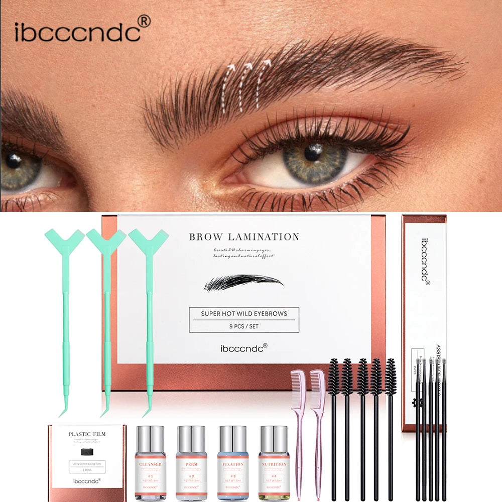 Professional Lash Lift and Eyebrow Tinting Kit