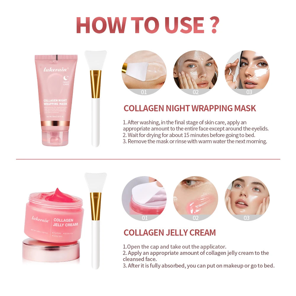 Collagen Overnight Firming and Hydrating Peel-Off Facial Mask - 9